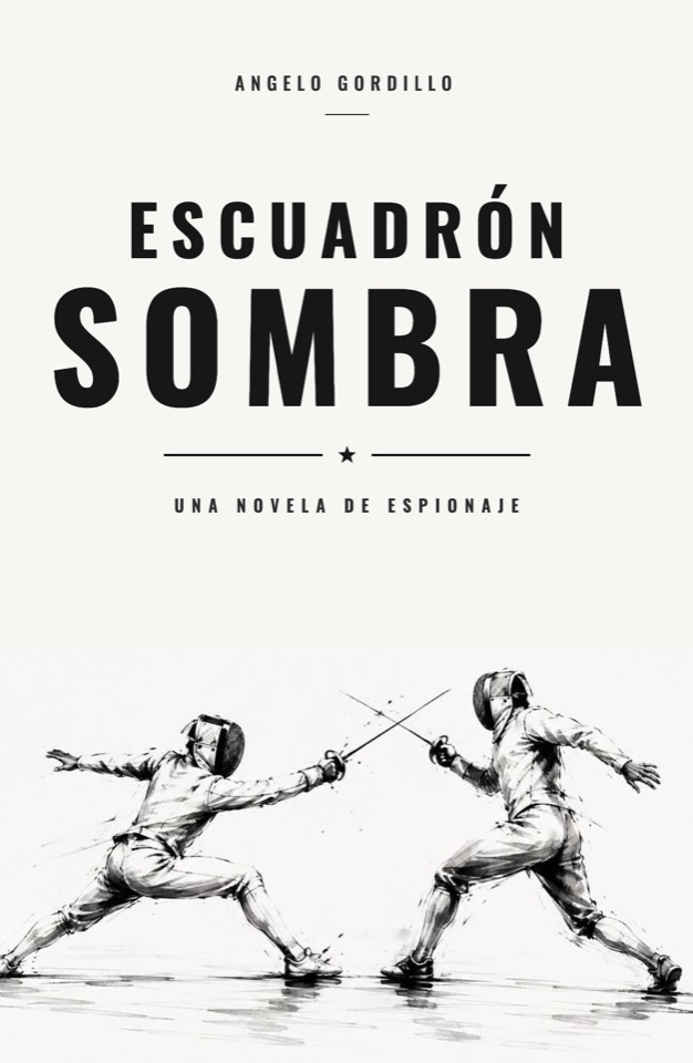 Portada de Escuadrón Sombra: dos esgrimistas cruzando espadas